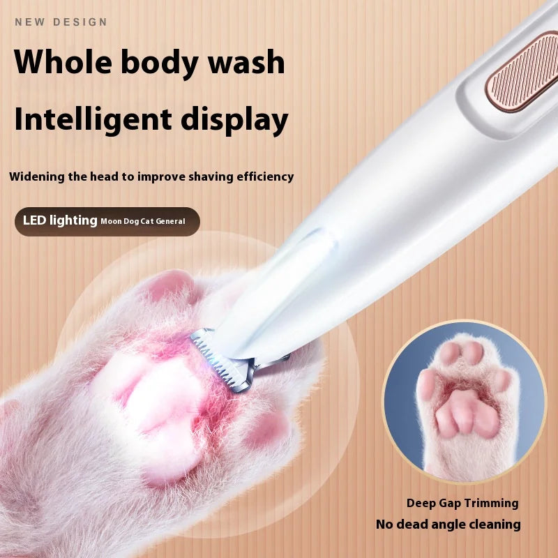 Pet Foot Shaver - Paw Hair Trimmer - Bascora