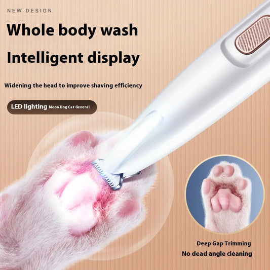 Pet Foot Shaver - Paw Hair Trimmer - Bascora