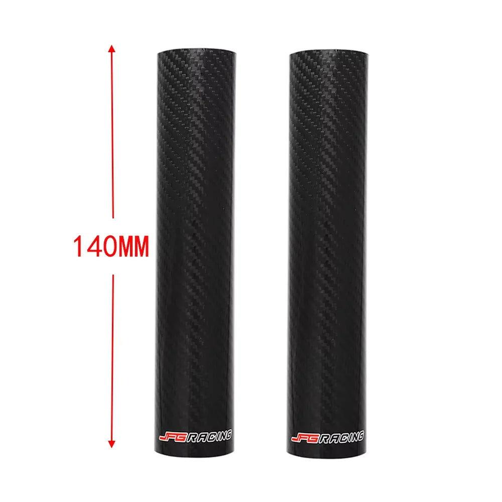 Motorcycle Carbon Fiber Front Fork Guard - Wrap Cover Protection
