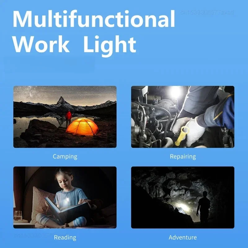 Clip-On LED Work Light - Perfect for Running & Hiking - Bascora