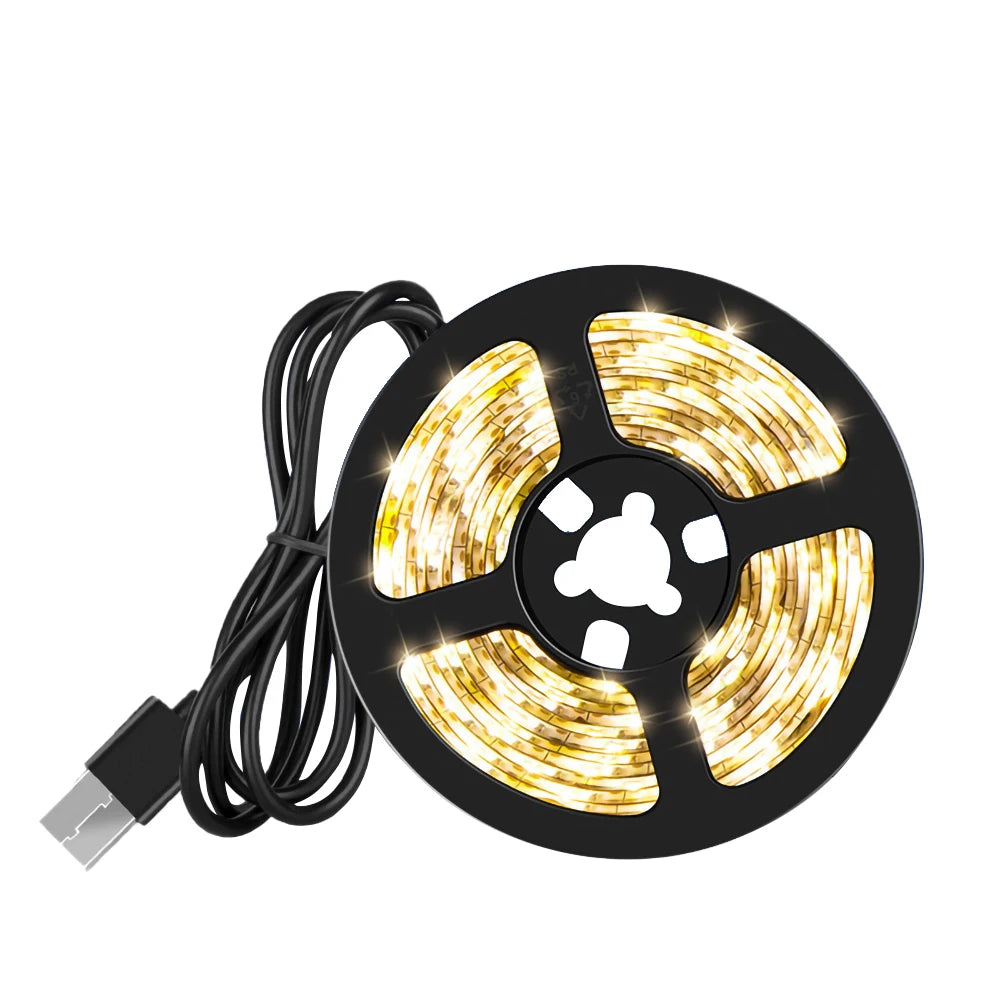 5M USB LED Strip Lights - Aesthetic Room Decor & Ambient Lighting