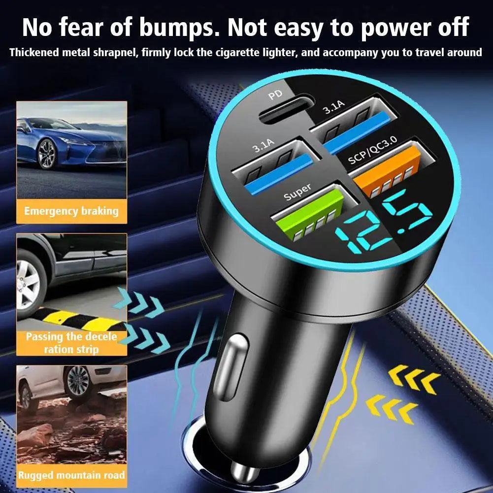 250W PD Car Charger