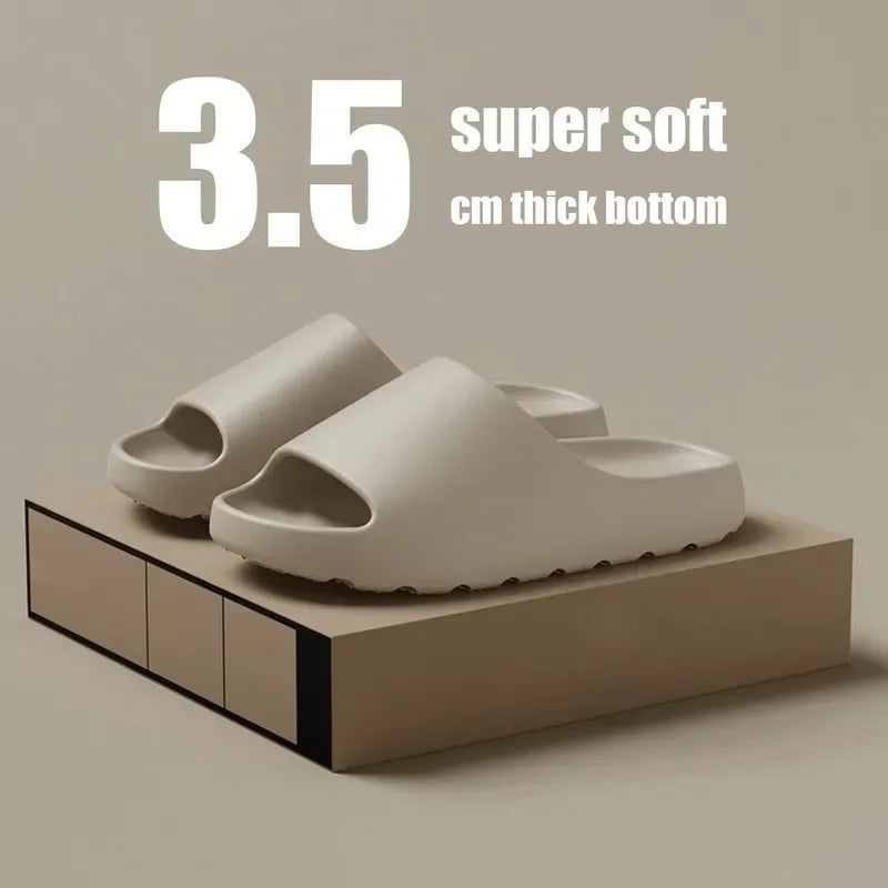 Cloud Coconut Slippers - Soft EVA Beach Sandals