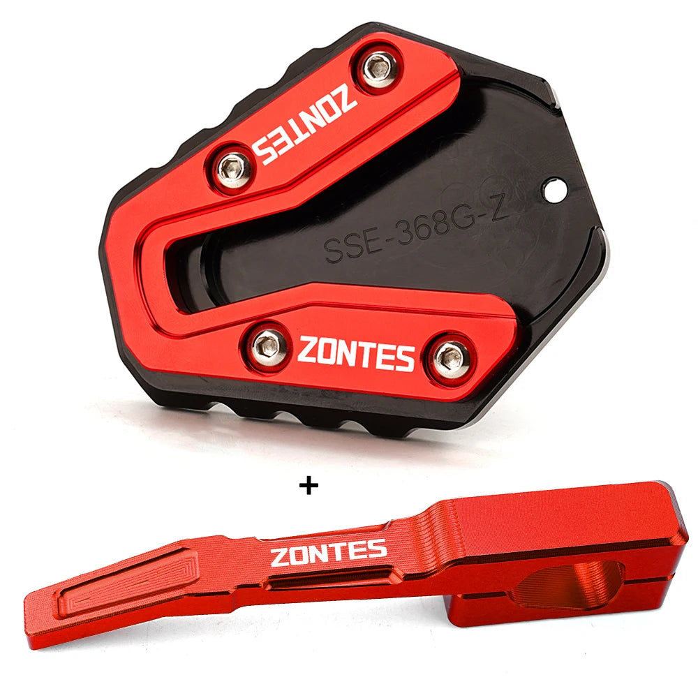 Motorcycle Kickstand Extension Pad - Enlarged Side Stand Pedal