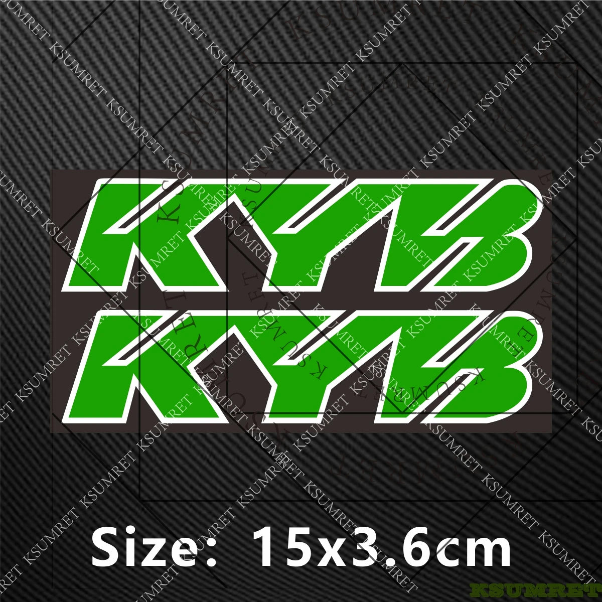 Motorcycle Fork Suspension Sticker - Reflective Motocross Decals