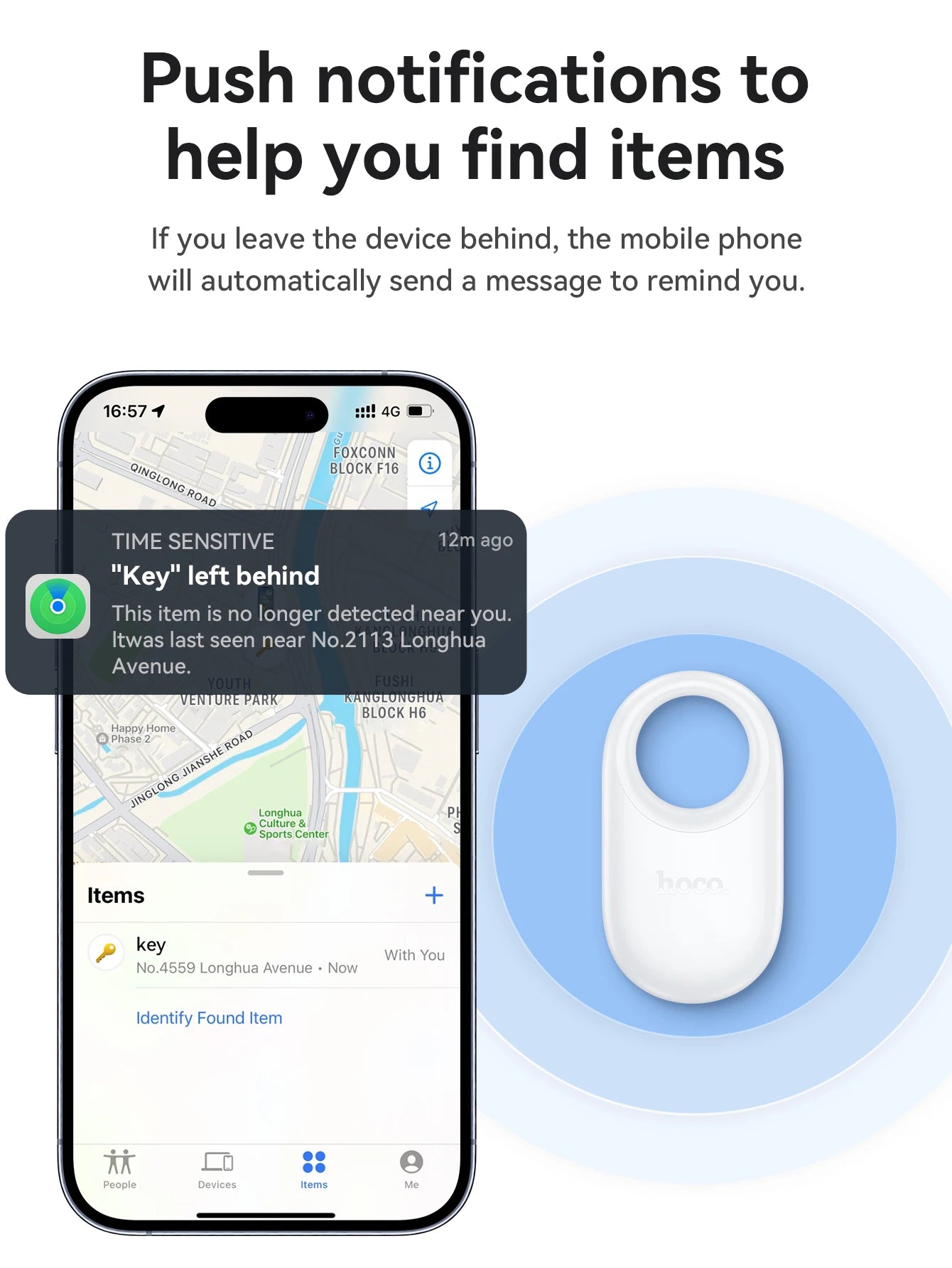 Smart GPS Tracker - Anti-Lost Device for Pets, Keys & Kids
