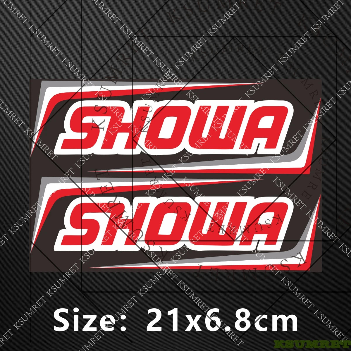 Motorcycle Fork Suspension Sticker - Reflective Motocross Decals