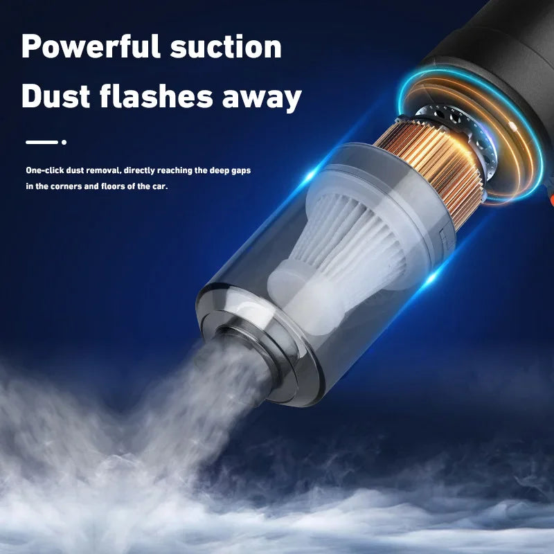 Portable Small Vacuum Cleaner - Household Pump Handheld