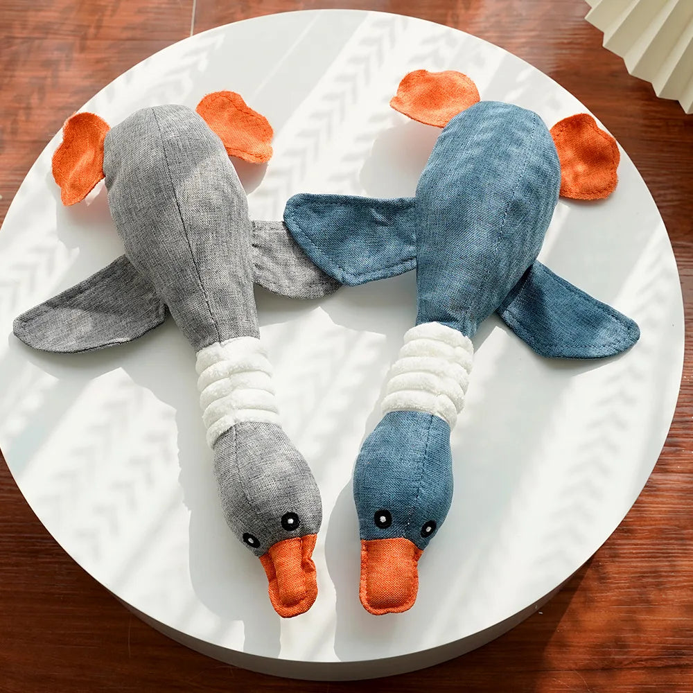 Pet Goose Sound Toy - Bite Resistant Dog Cat Toy - Bascora