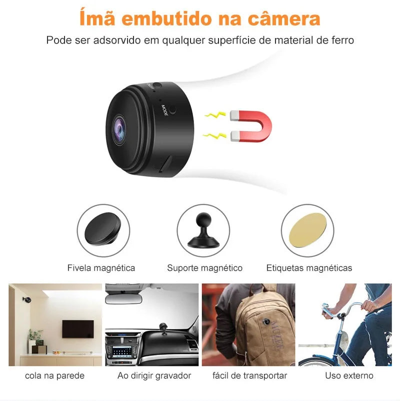 A9 Mini WiFi Security Camera - Wireless Remote Monitoring