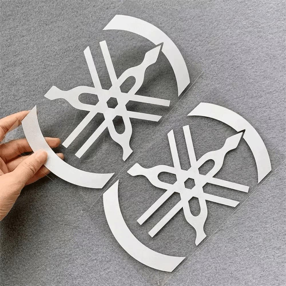 Motorcycle Reflective Laser Letter Stickers - Body Decoration Decals