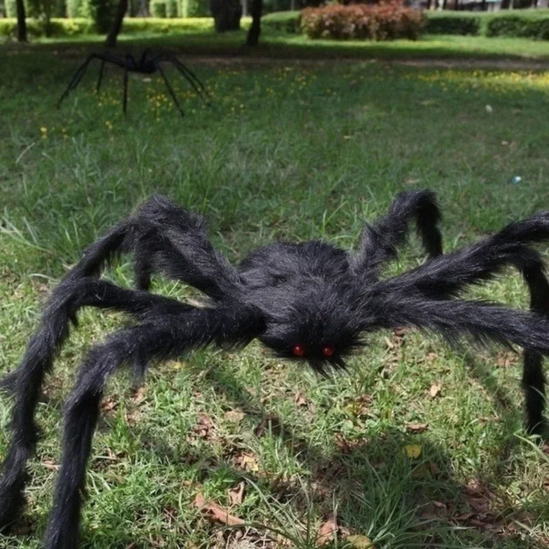 Halloween Giant Black Spider - Haunted House Decoration