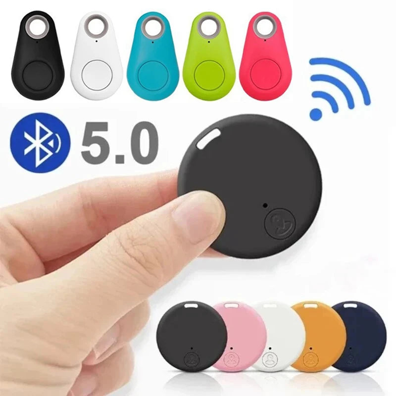 Mini porte-clés avec alarme et localisateur GPS - Étiquette intelligente pour animaux et clés