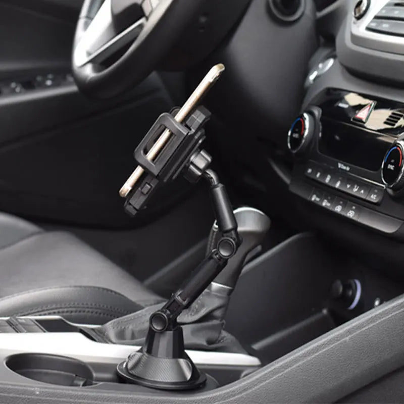 Car Phone Holder & Water Cup Holder Mount - Premium Car Interior Accessories