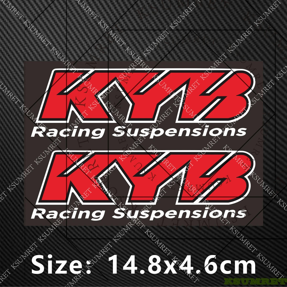 Motorcycle Fork Suspension Sticker - Reflective Motocross Decals