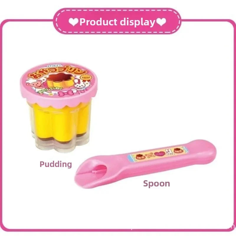 Pretend Play Pudding Toy - Food Feeding Role Play Set