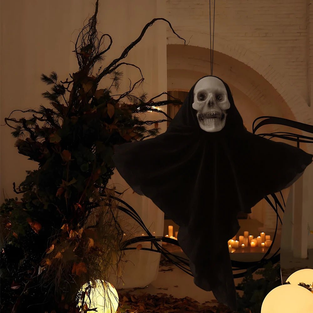 Halloween Hanging Skull Skeleton - Ghost Ornament Horror Props
