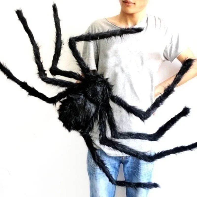 Halloween Giant Black Spider - Haunted House Decoration