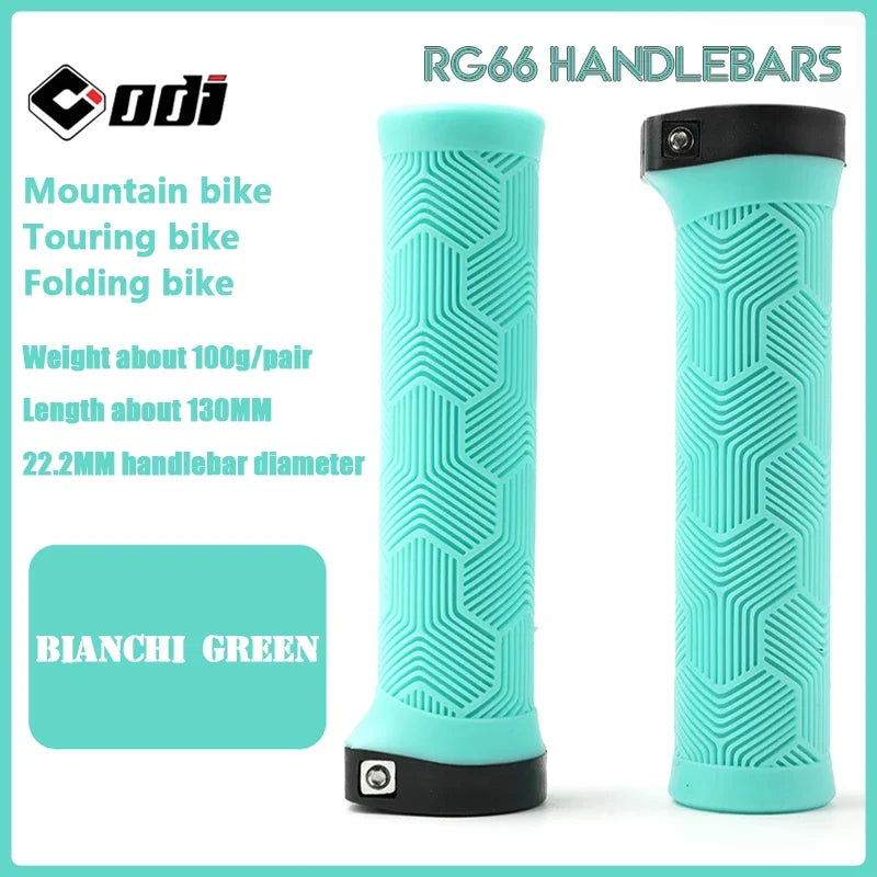 Rubber Bicycle Grips - Ergonomic MTB Handlebar Grips