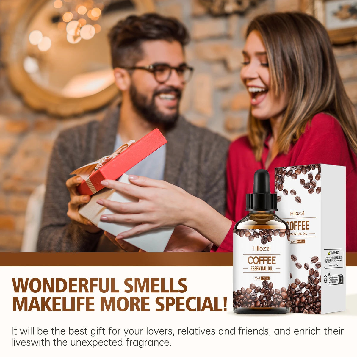 Coffee Essential Oil - Moisturizing Skin & Hair Care Treatment