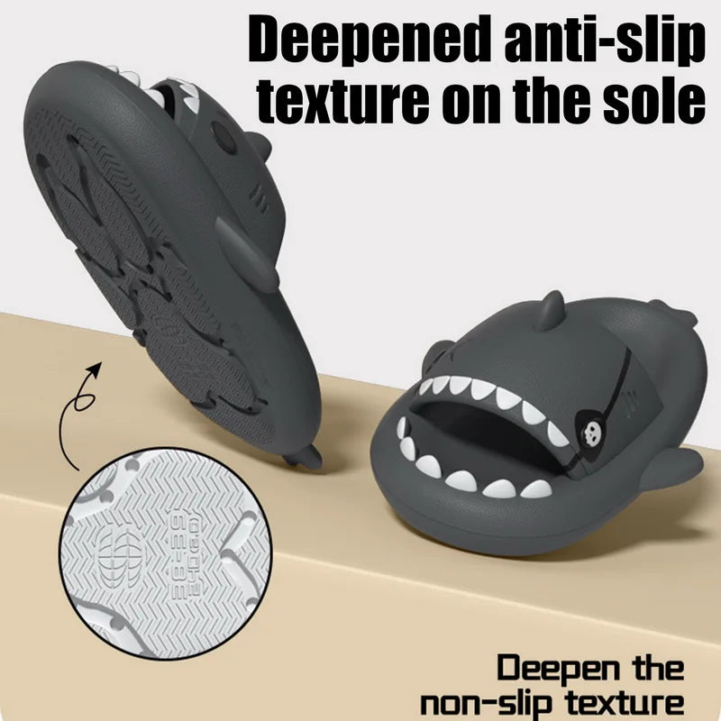 Summer Shark Slippers - Comfortable and Stylish Footwear