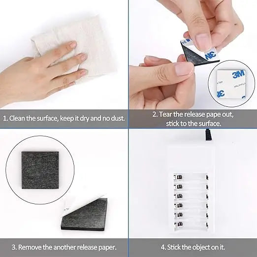 Double Sided Foam Tape - Self-Adhesive Sticky Pads for DIY Crafts