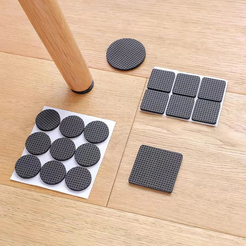 Rubber Chair Leg Pads - Anti-Slip Furniture Floor Protectors