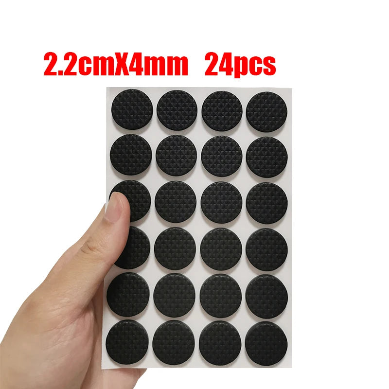 Rubber Chair Leg Pads - Anti-Slip Furniture Floor Protectors