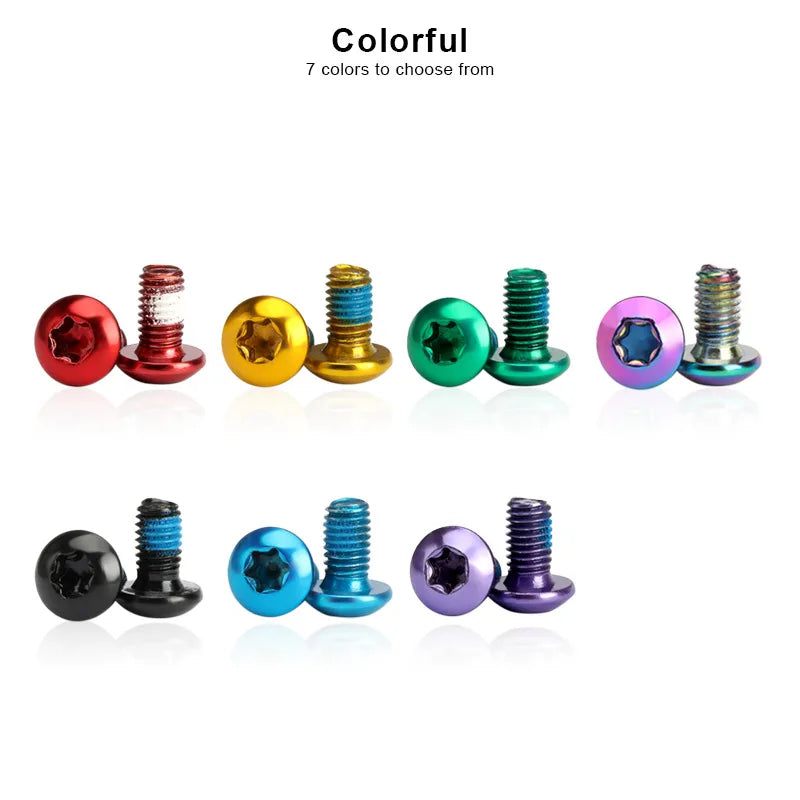Bicycle Disc Brake Rotor Torx Bolts - Stainless Steel Fixing Screws