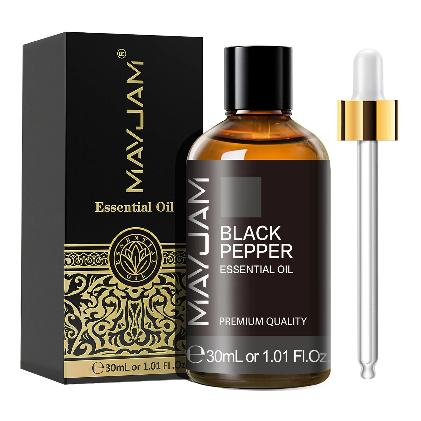 30ML Aromatherapy Essential Oil Set - Lavender, Vanilla, Jasmine & More