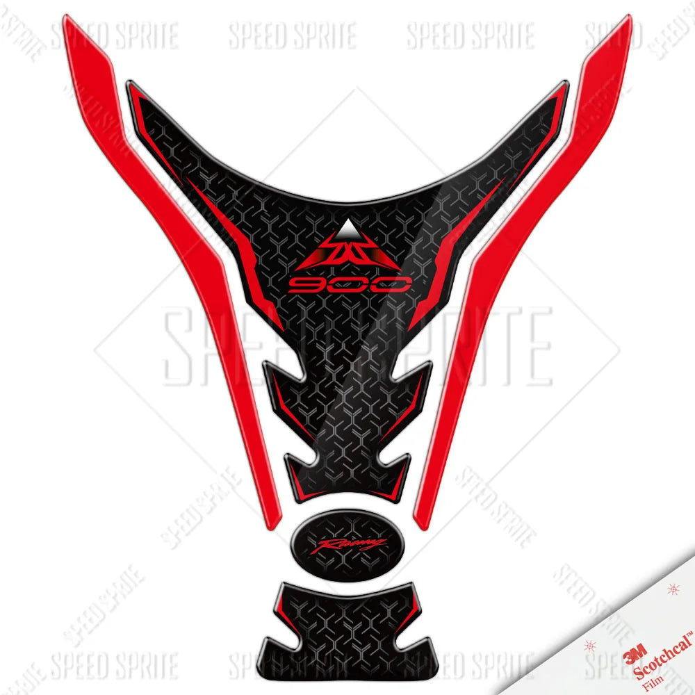 Motorcycle Fuel Tank Sticker - 3D Oil Gas Cap Cover Protector
