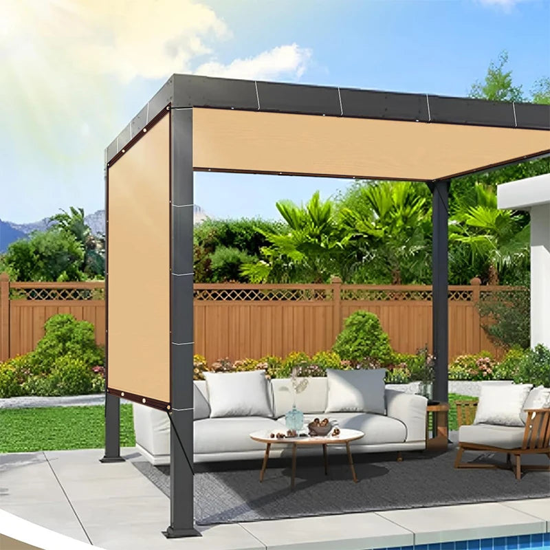 Waterproof Garden Sunshade Net - Square UV Protection Canopy