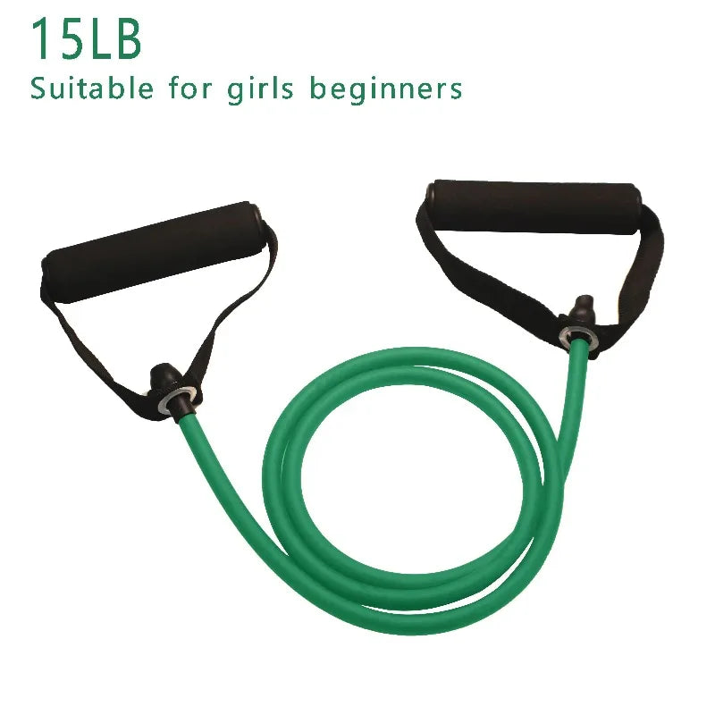 Exercise Resistance Belt with Handle - Elastic Fitness Band for Home Workouts