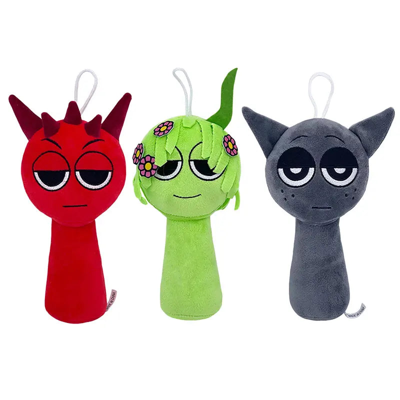 Cartoon Plush Toys - Stuffed Animal Doll Set for Kids