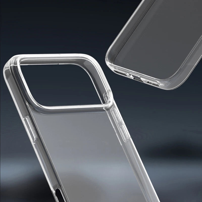 Clear Silicone iPhone Case - Ultra Thin Shockproof Protection