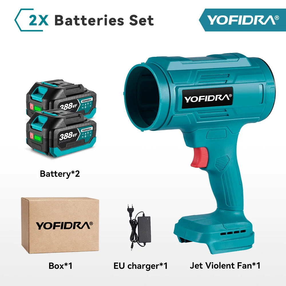 1200W Cordless Turbo Fan - 150M/S for Makita Battery