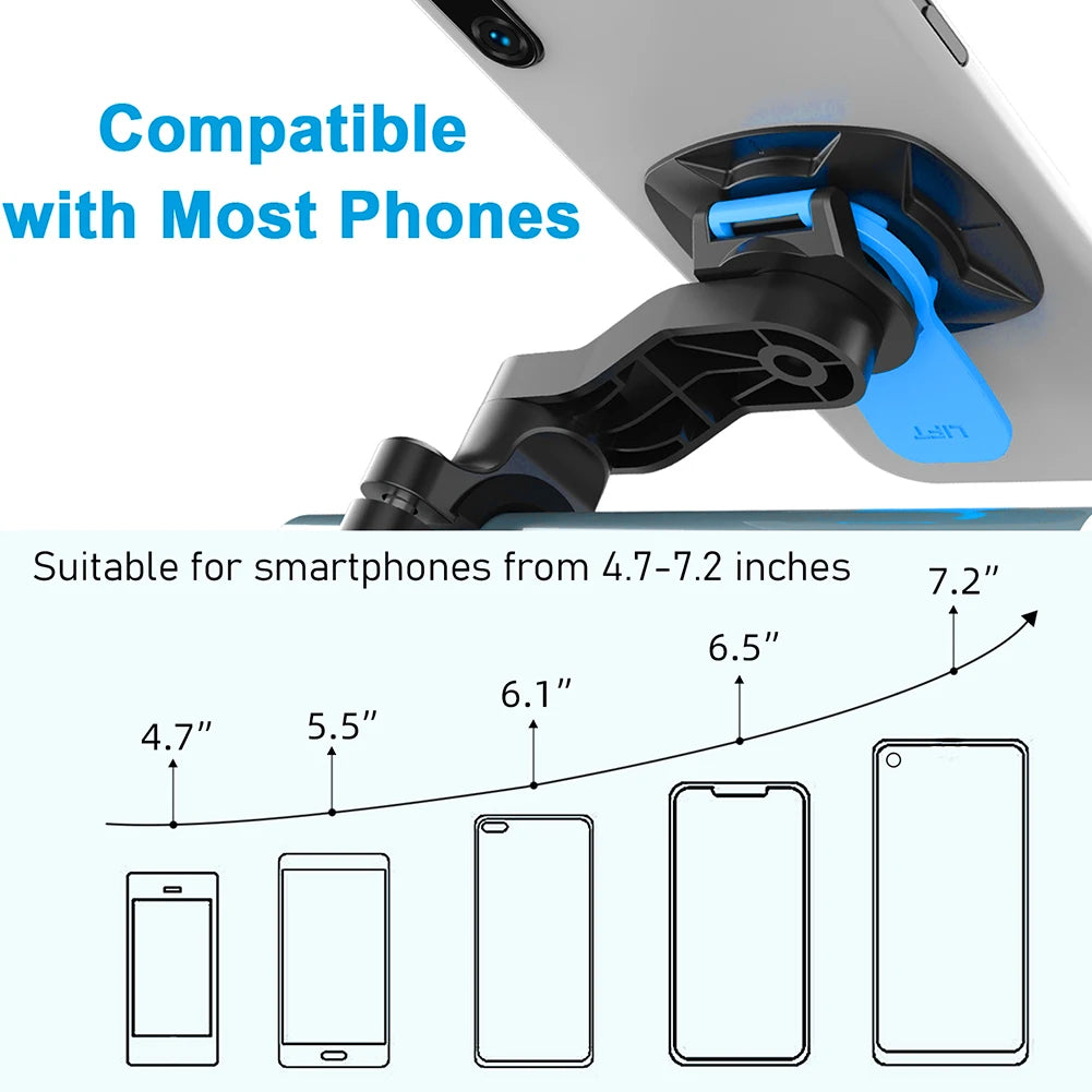 Motorcycle Bike Phone Holder - 360° Rotatable Navigation Stand