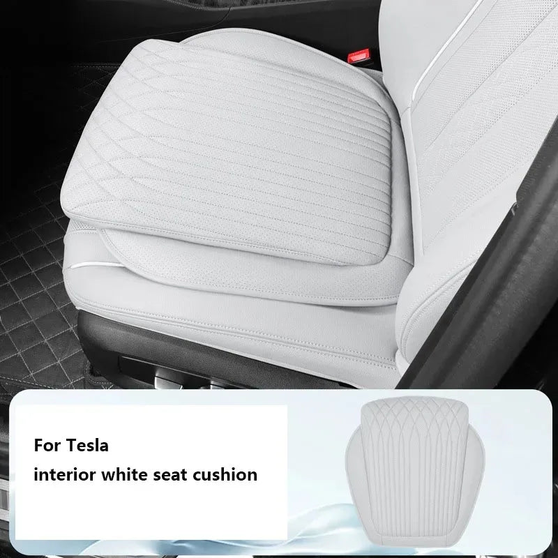 Luxury Leather Car Seat Cover - 54cm Universal