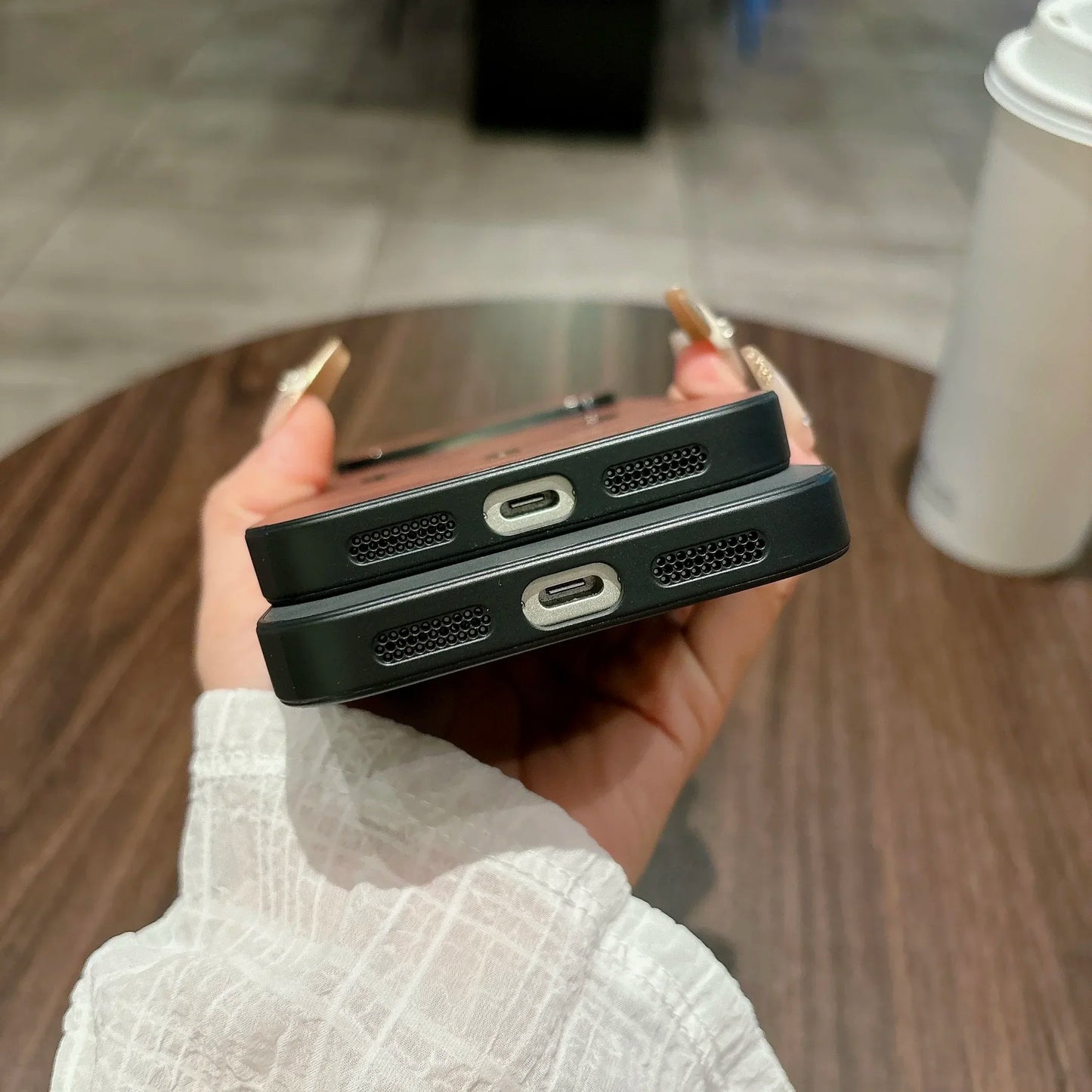 Magnetic Leather iPhone Case - All-Round Camera Protection