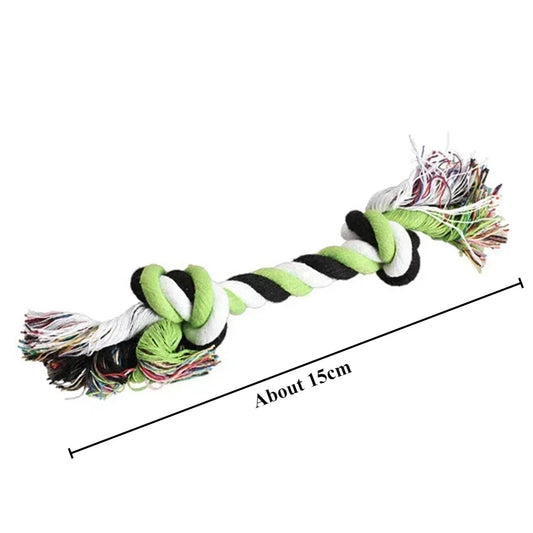 Durable Braided Bone Rope Chew Toy for Dogs - Bascora