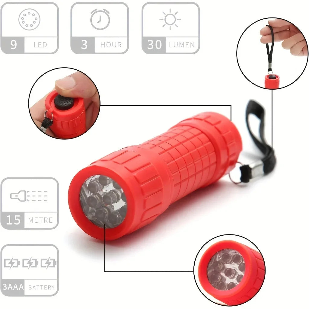 Mini Portable Flashlight - Pocket Emergency Torch