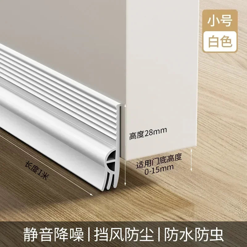 Door Bottom Sealing Strip - Weatherproof Draft Stopper