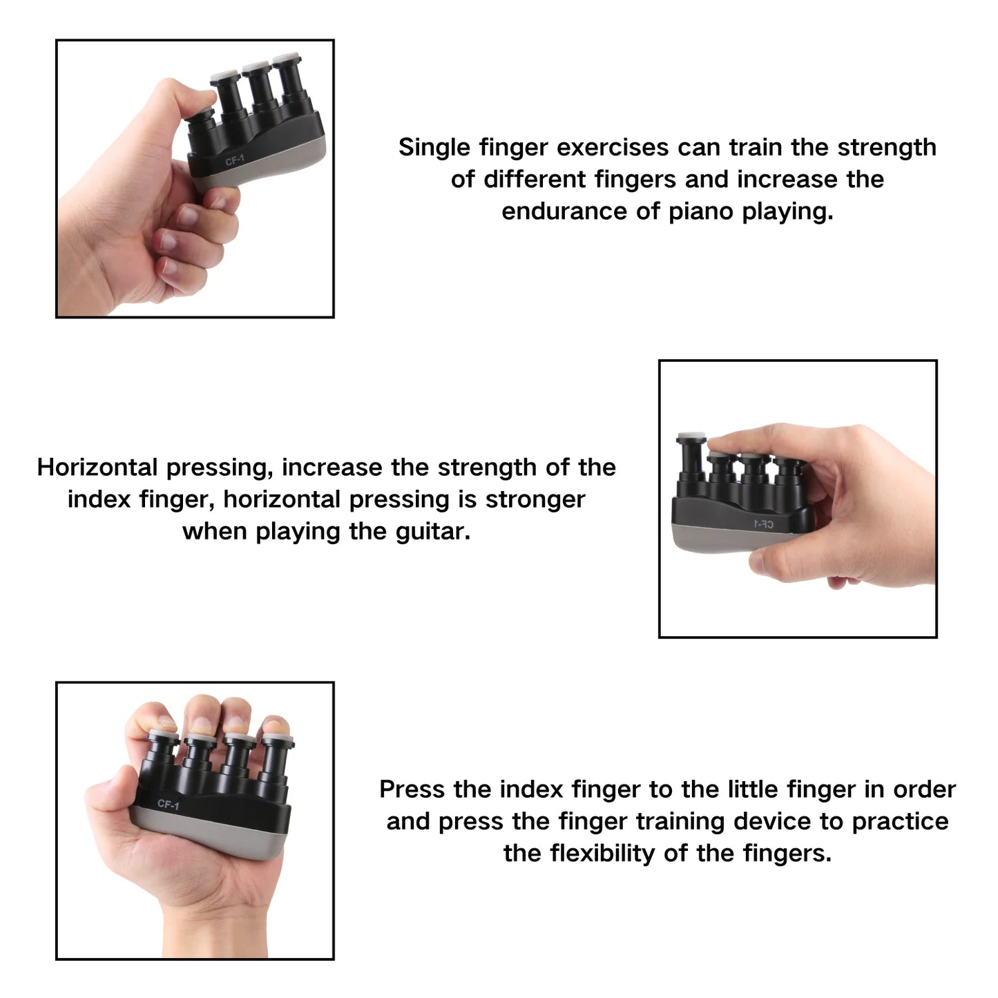 Hand Exerciser - Finger Strength Trainer with Adjustable Tension