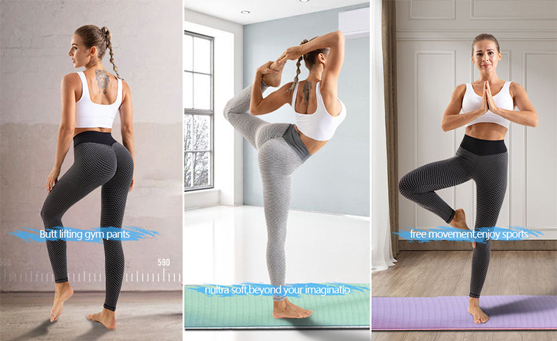 Women's High Waist Seamless Leggings - Sport Fitness Gym Wear