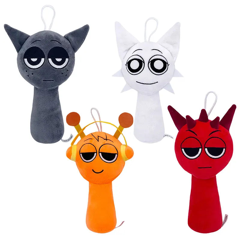 Cartoon Plush Toys - Stuffed Animal Doll Set for Kids