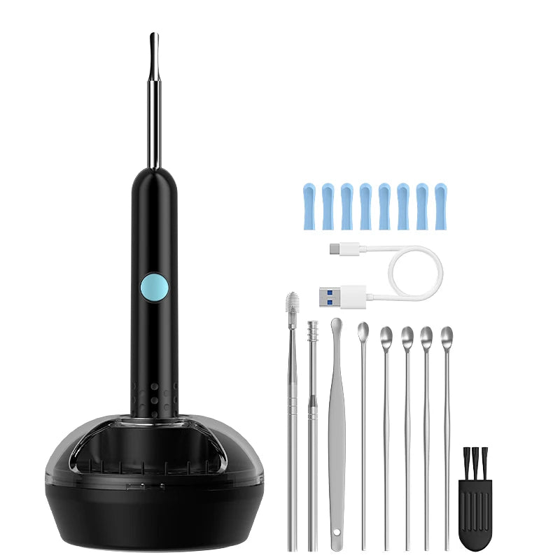 Smart Visual Ear Camera HD1080P - WiFi Ear Cleaner with Case