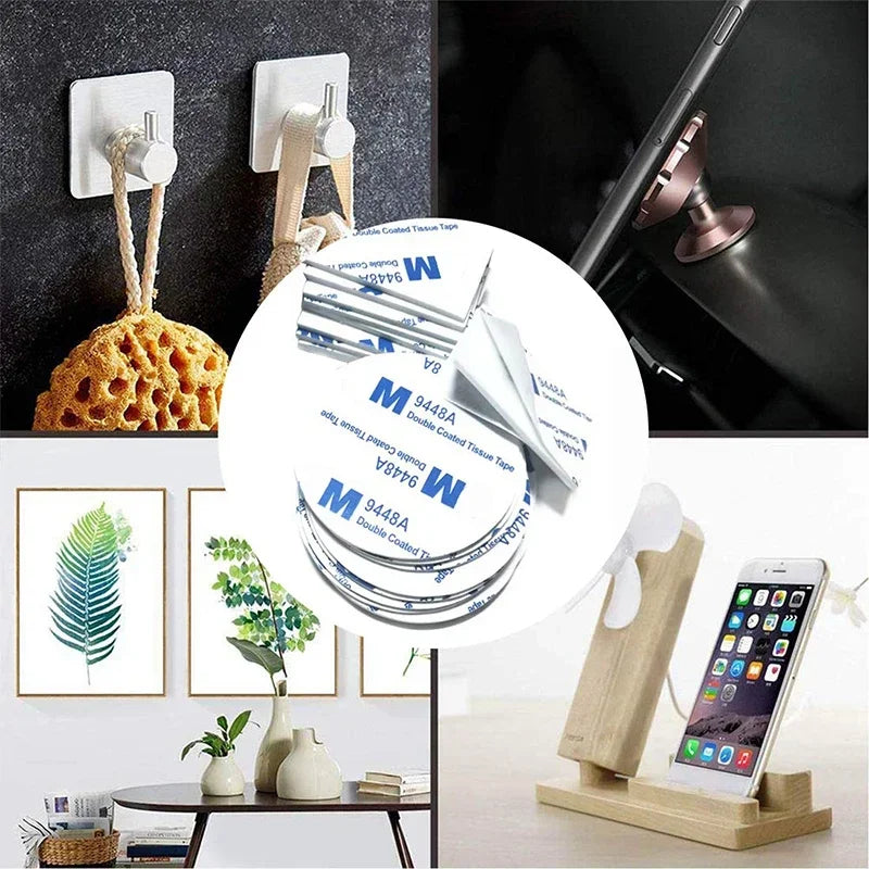 Double Sided Foam Tape - Self-Adhesive Sticky Pads for DIY Crafts