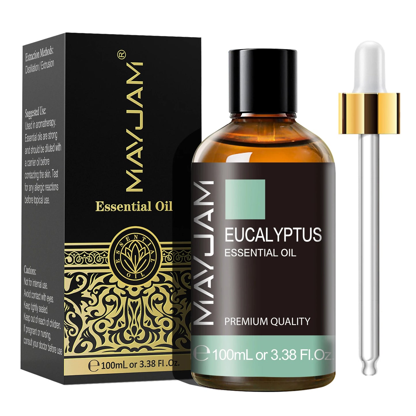 Essential Oil Set with Dropper - Aromatherapy Oils for Diffusers
