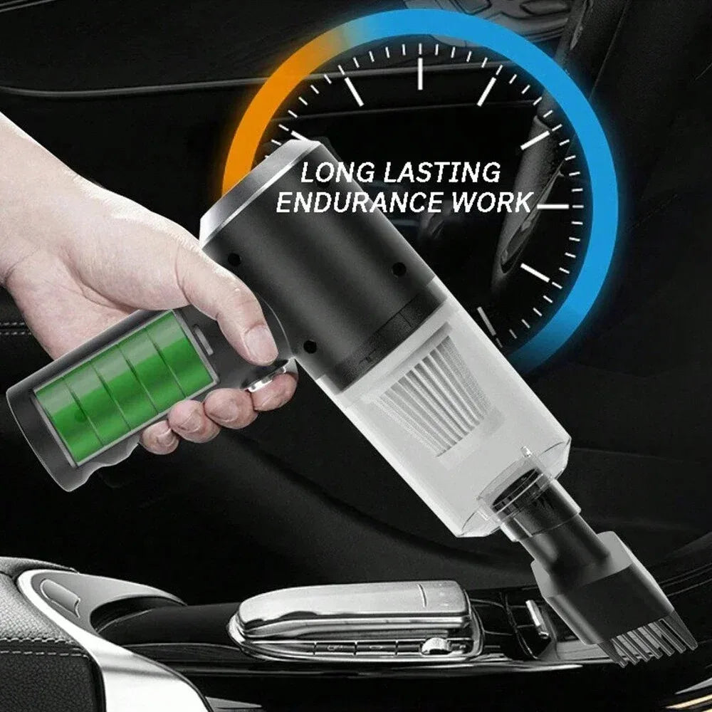 USB Charging Car Vacuum Cleaner - High Power ATV Motor