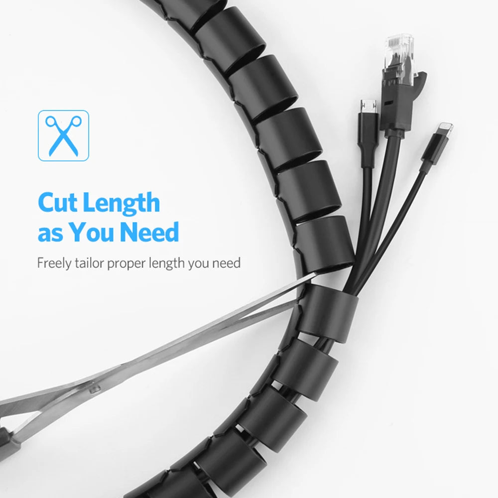 Flexible Spiral Cable Organiser